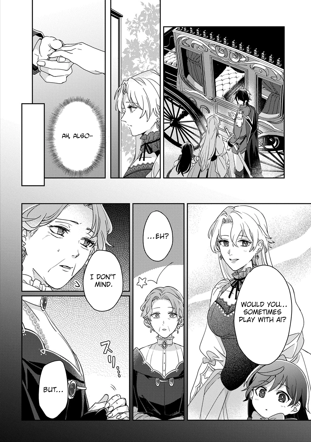 The Saint Is Five, So I'll Just Be the Decorative Queen. Chapter 4 Page 28